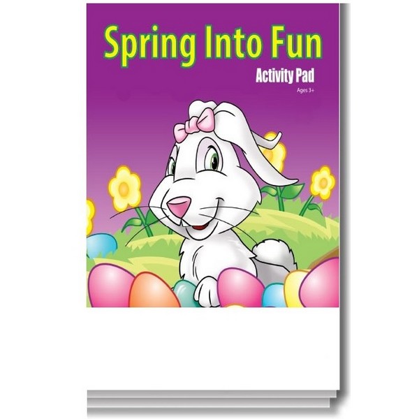 SC0447B Spring into Fun Activity Pad Blank No I...